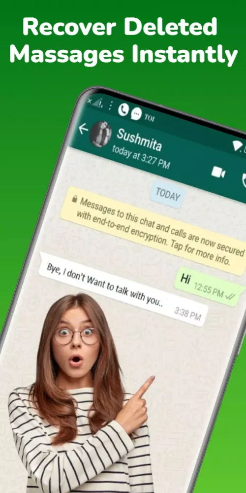 WAMR: Recover Deleted Messages স্ক্রিনশট