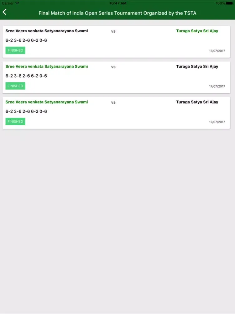 What's Score iPad  スクリーンショット