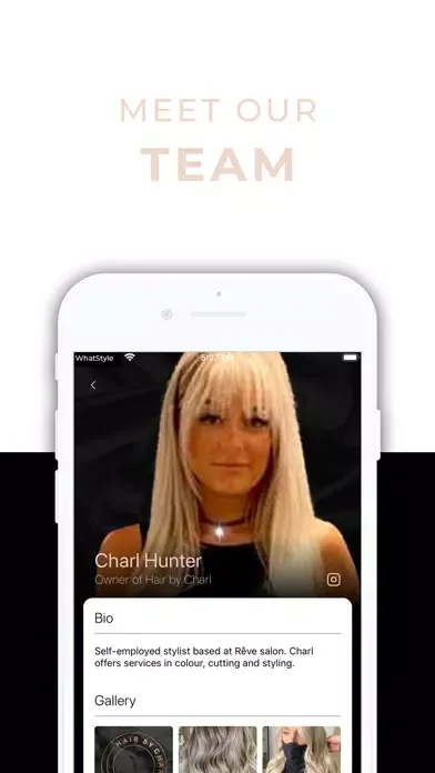 Capturas de tela do Hair by Charl