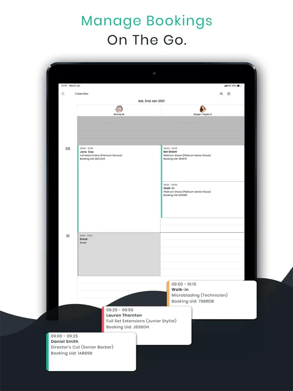 Styler Hub iPad  Screenshots