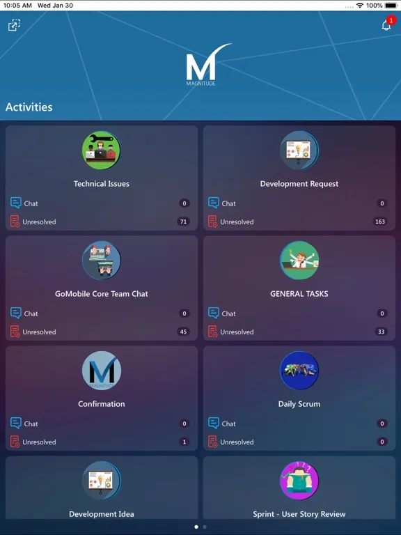 Magnitude Gold iPad 應用截圖