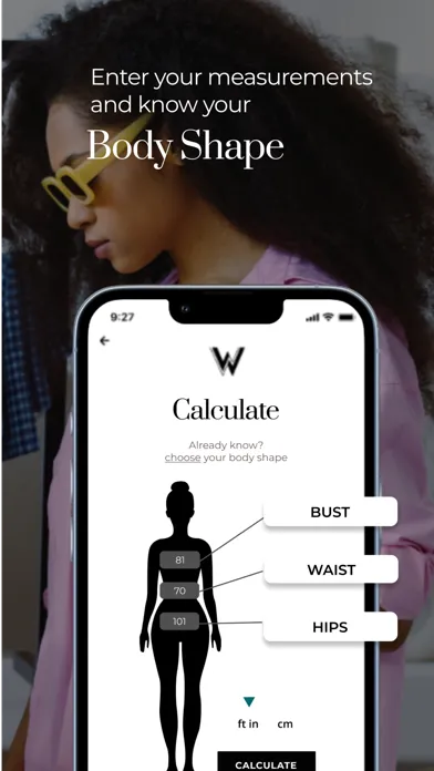 Screenshot di W2W: Personal style consultant