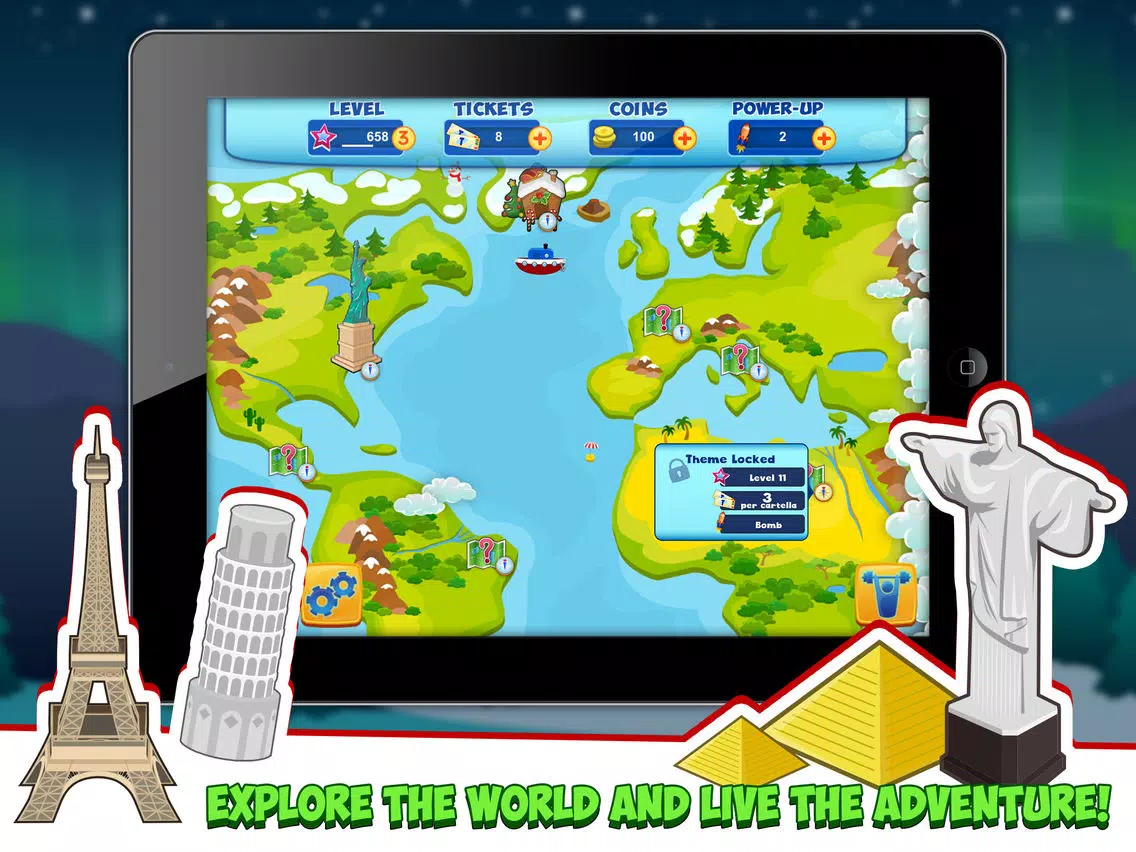 Screenshot di Bingo Adventure - Free Online Casino iPad 