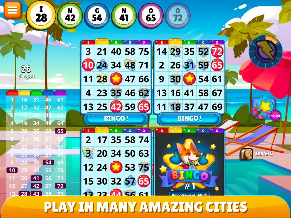 Скриншоты Bingo Town iPad 