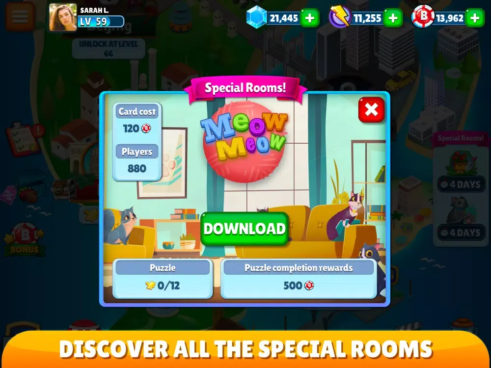 Скриншоты Bingo Town iPad 