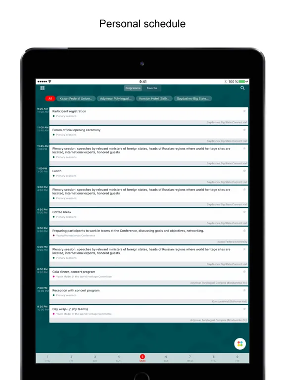 Capturas de pantalla de 50 WHC Forum 2022 iPad 