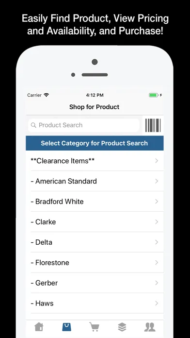 Capturas de pantalla de WHCI Plumbing Supply OE Touch