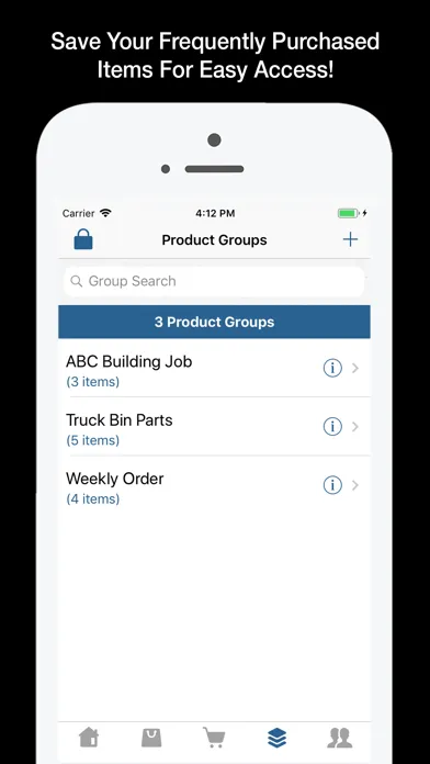 Capturas de pantalla de WHCI Plumbing Supply OE Touch