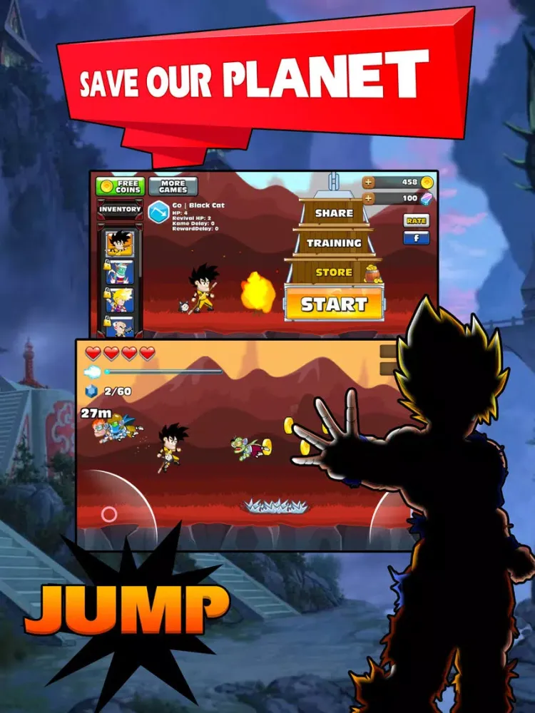 Super Dragon Saiyan God Z - Fighting Battle iPad  স্ক্রিনশট