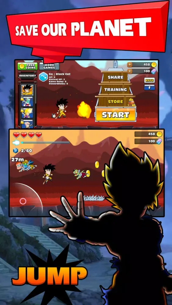 Super Dragon Saiyan God Z - Fighting Battle স্ক্রিনশট