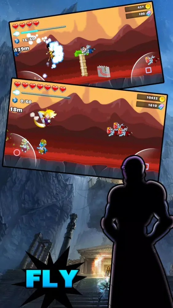 Super Dragon Saiyan God Z - Fighting Battle স্ক্রিনশট