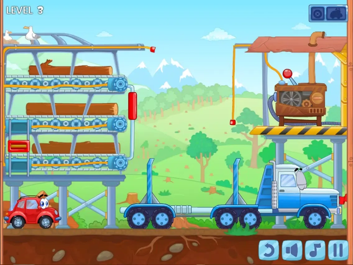Скриншоты Wheelie 8 - Aliens iPad 