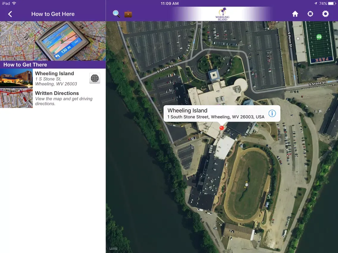 Wheeling Island Hotel-Casino-Racetrack iPad 應用截圖