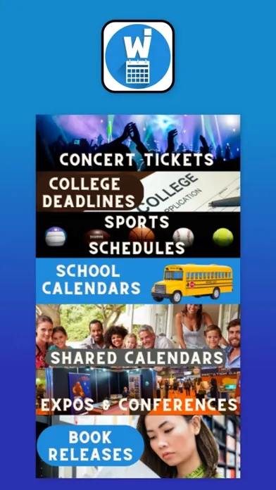 WhensIt: Schedules & Concerts Screenshots