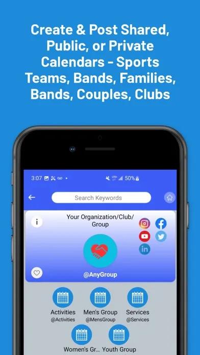 WhensIt: Schedules & Concerts Screenshots