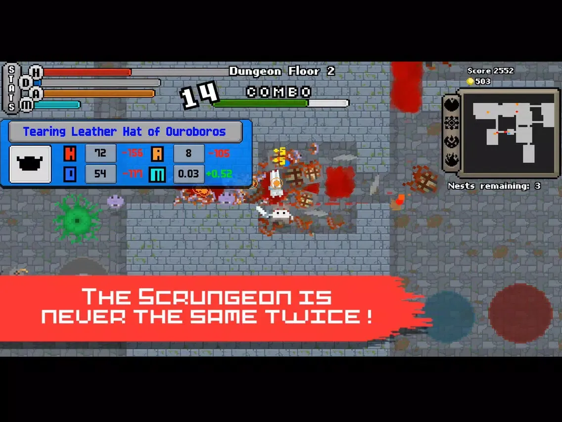 Capturas de pantalla de The Scrungeon Depths iPad 