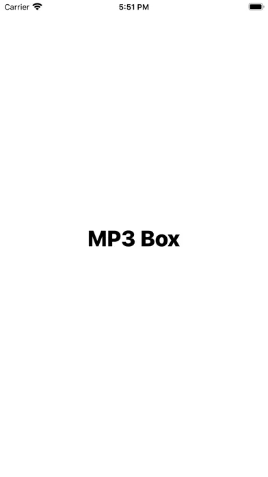 MP3 Box Screenshots