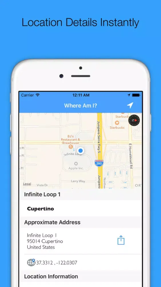 Geolocation - Where Am I? - Find out where you are應用截圖