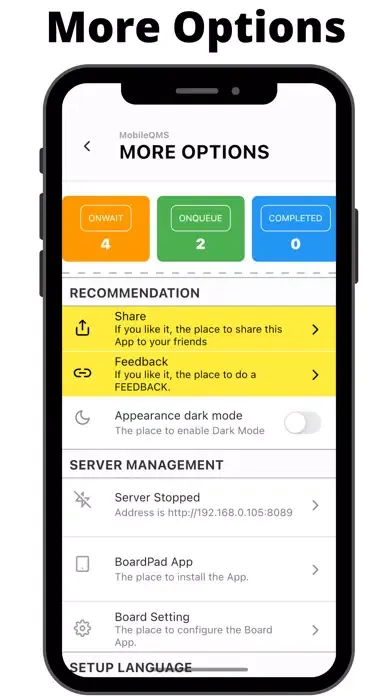 MobileQMS Screenshots