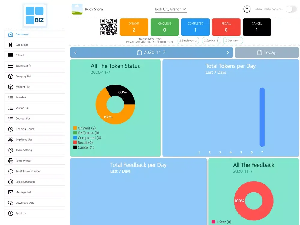 Скриншоты Paperless QMS for BIZ iPad 
