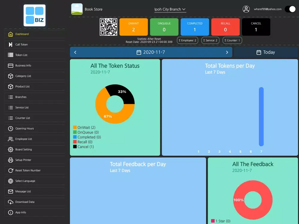 Скриншоты Paperless QMS for BIZ iPad 