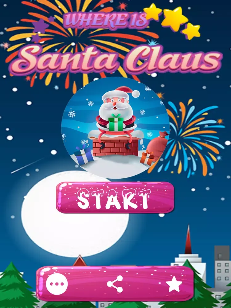 Capturas de tela do Where is Santa Claus iPad 
