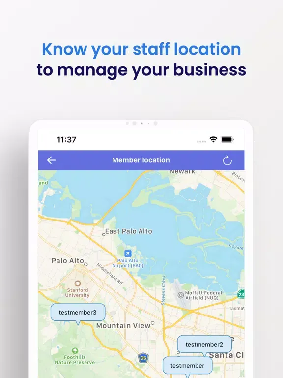 Capturas de pantalla de WHERERMEE -location sharing- iPad 