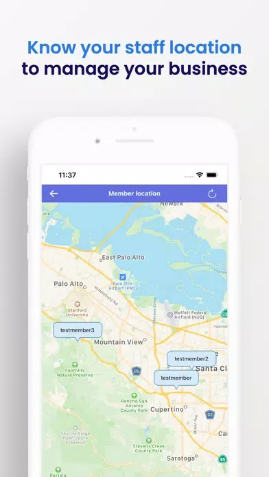 Capturas de pantalla de WHERERMEE -location sharing-