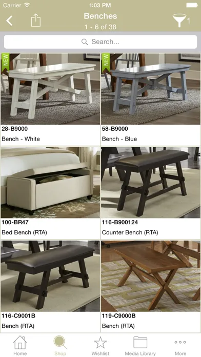 Liberty Furniture سکرین شاٹس
