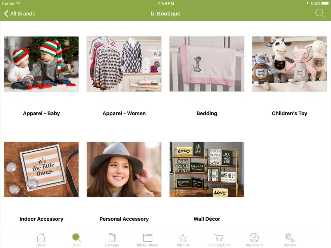 Evergreen On Demand iPad  Ekran Görüntüleri