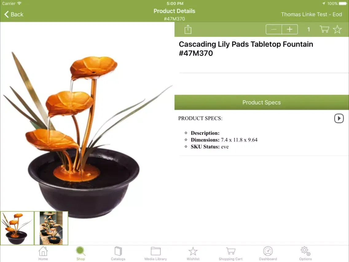 Evergreen On Demand iPad  Ekran Görüntüleri