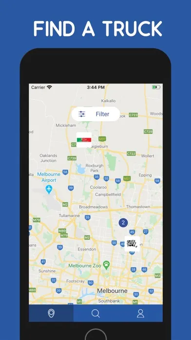 Capturas de tela do Where The Truck - Food Finder