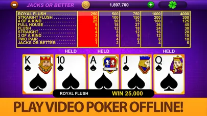 World of Video Poker سکرین شاٹس