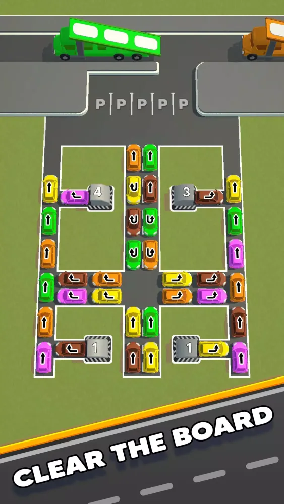 Capturas de tela do Traffic Jam