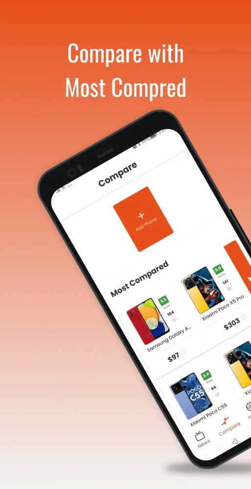 Mobile Phone Details & Compare Screenshots