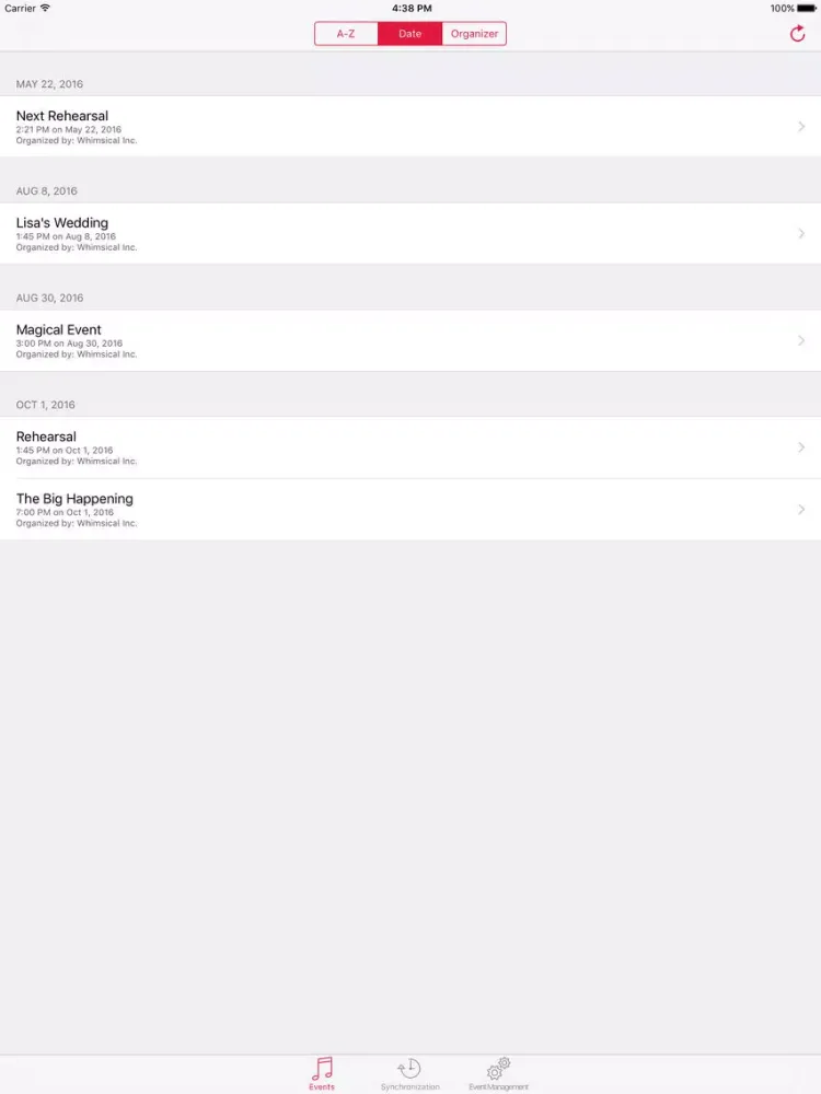 Synchronome - Never perform out of sync again! iPad  Screenshots