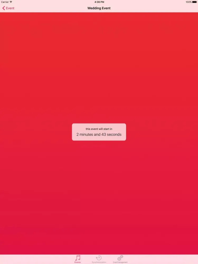 Synchronome - Never perform out of sync again! iPad  Screenshots