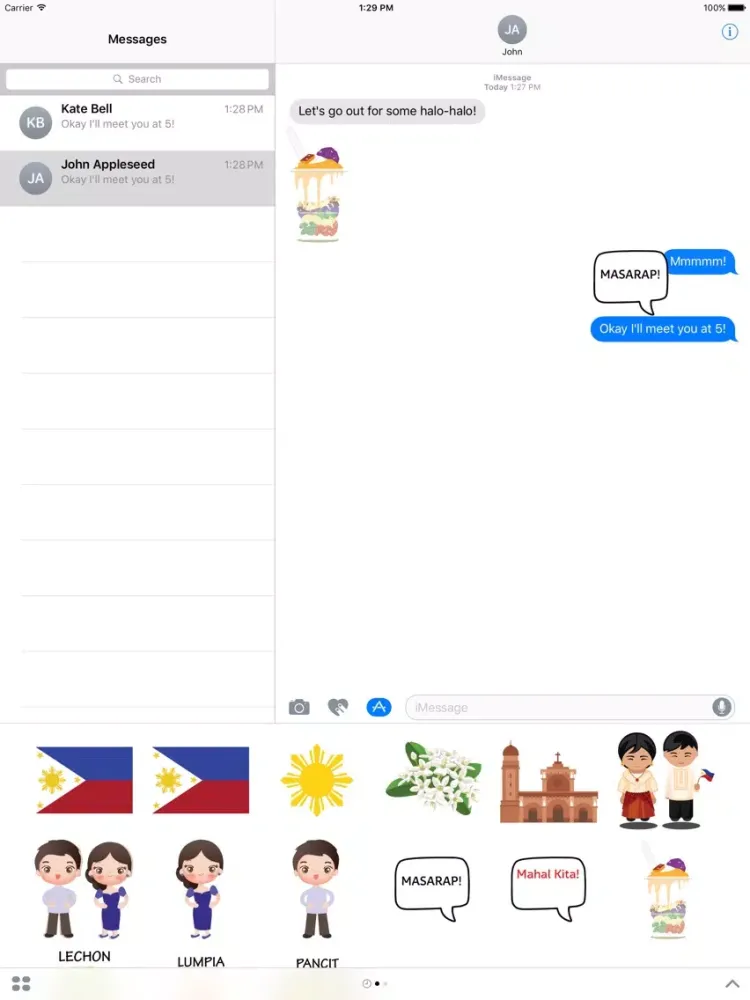 ภาพหน้าจอของ Filipino Fun iPad 