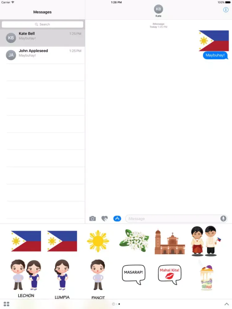 ภาพหน้าจอของ Filipino Fun iPad 