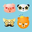 Fun Animals Sticker Pack with Emoji Faces