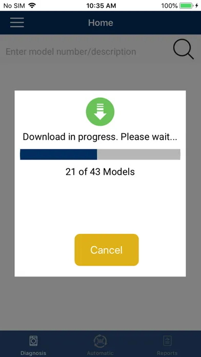 Zrzuty ekranu Technician Service Tool