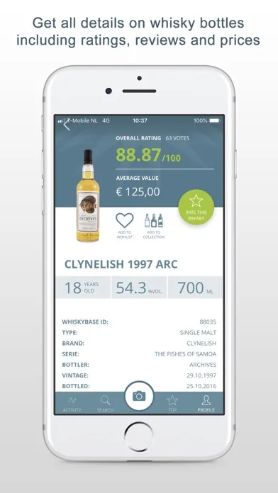 Whiskybase find your whisky應用截圖