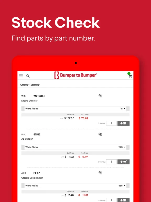 Bumper to Bumper mobile iPad  スクリーンショット