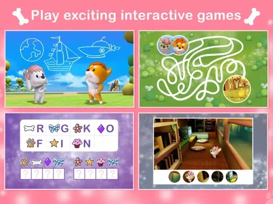 Dibidogs Activity Books iPad  سکرین شاٹس