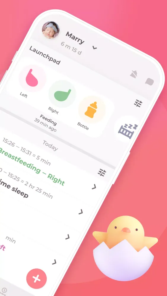 Breastfeeding tracker Pump log Screenshots