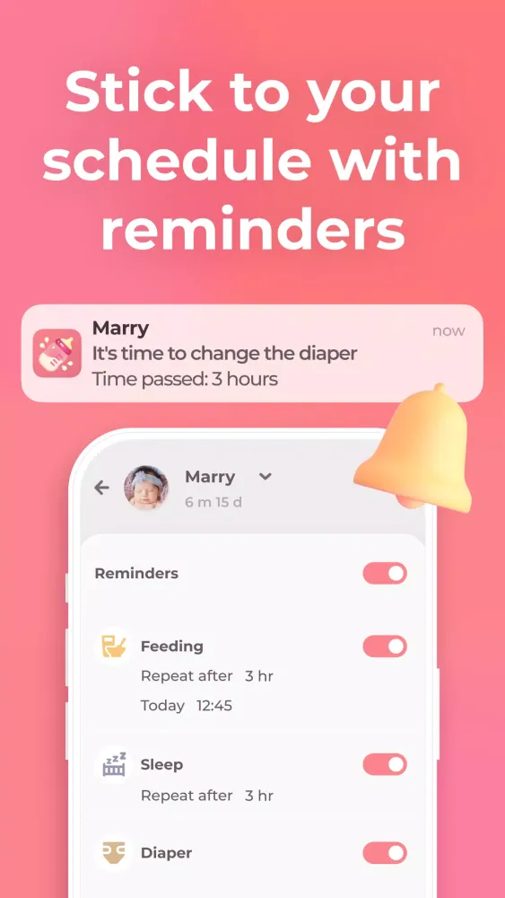 Breastfeeding tracker Pump log Screenshots
