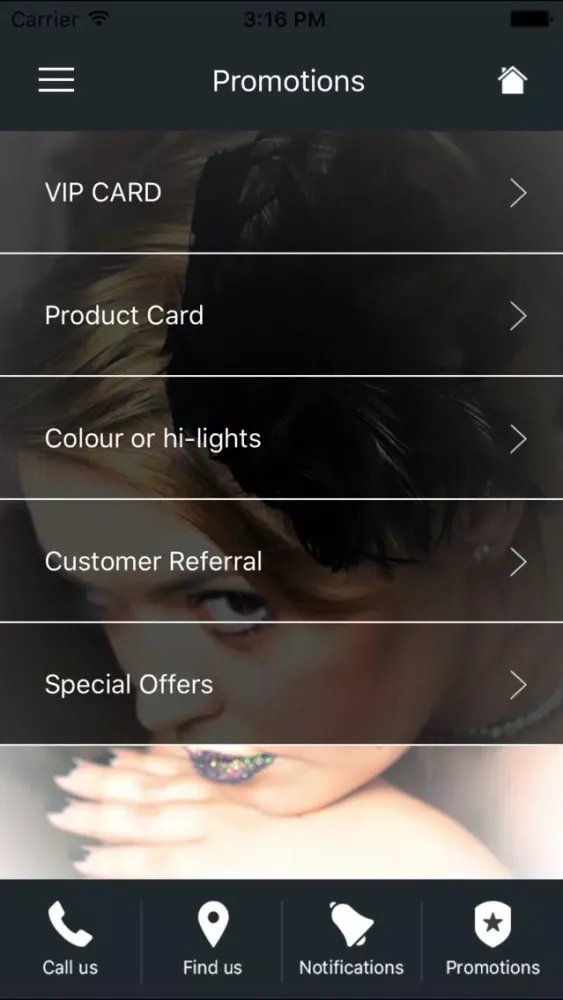 Capturas de tela do Whispers Salon