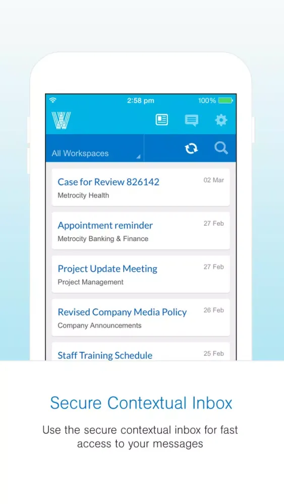 Whispir Messenger应用截图
