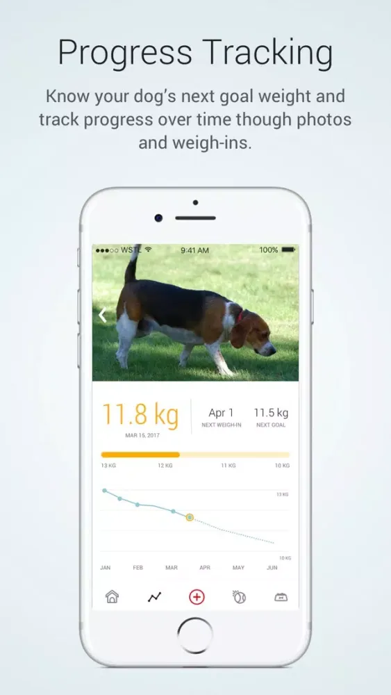 Capturas de pantalla de Scoop Pet Weight Tracker
