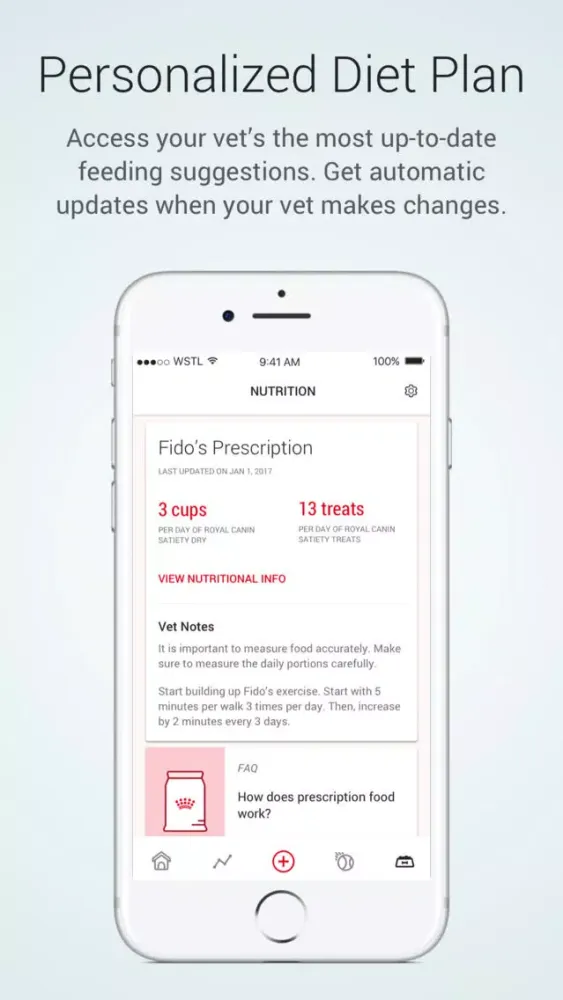 Capturas de pantalla de Scoop Pet Weight Tracker